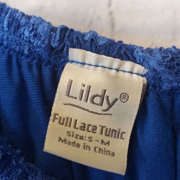 LILDY Full Lace On/Off-Shoulder Tunic Top - Picture 8 of 10